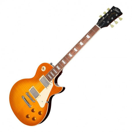 TOKAI ALS62 FLAMED TOP HONEY BURST