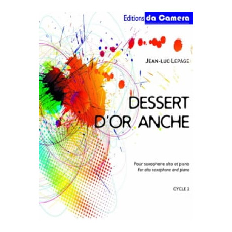 Jean-Luc Lepage Dessert d'or anche