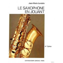 Jean-Marie Londeix Saxophone en jouant volume 4