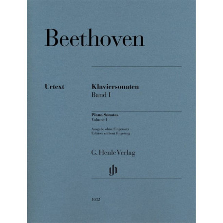 BEETHOVEN SONATES (HN) VOL. 1