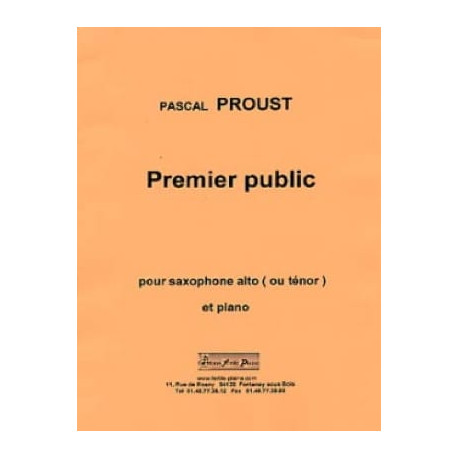 Pascal Proust Premier public