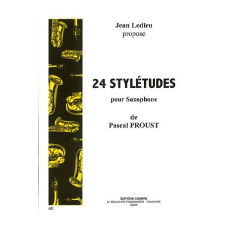 Pascal Proust 24 Stylétudes