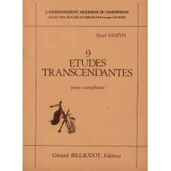 Noël Samyn 9 Etudes Transcendantes