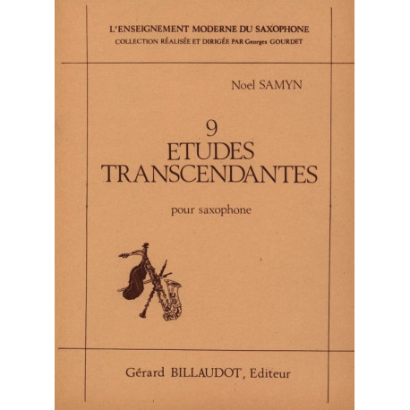 Noël Samyn 9 Etudes Transcendantes