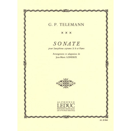 TELEMANN Sonate