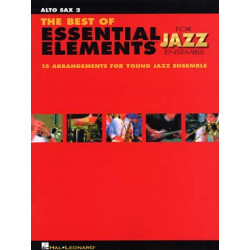 BEST OF ESSENTIAL ELEMENTS JAZZ ENSEMBLE - Saxophone alto 2