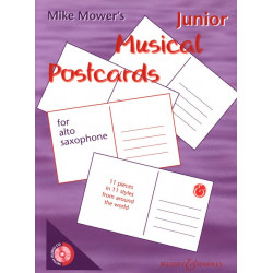 Mike Mower Junior Musical Postcards AVEC CD.
