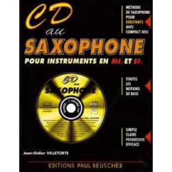 Didier Villetorte CD au saxophone Mib et Sib