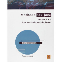 Michel Goldberg Méthode sax jazz volume 1