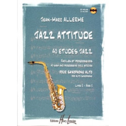 Jean-Marc Allerme Jazz Attitude Livre 2 - 40 Etudes Jazz