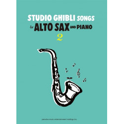 Joe Hisaishi Studio Ghibli Songs for Alto Sax - Volume 2