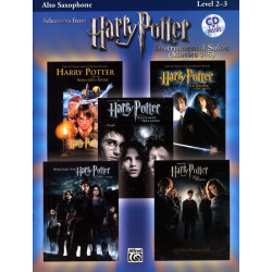 Harry Potter instrumental solos movies 1-5 AVEC CD. Level 2-3
