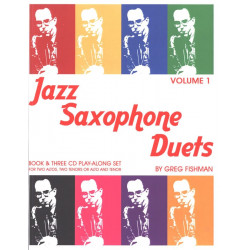 Greg Fishman Jazz Saxophone Duets - Volume