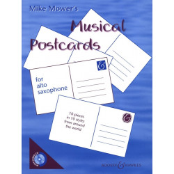 Mike Mower Musical Postcards AVEC CD.