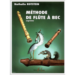Nathalie Rotstein Méthode de Flûte à Bec Soprano