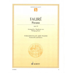 FAURÉ Pavane Op. 50 - Violoncelle