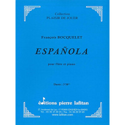 Española BOCQUELET François Flûte traversière et piano