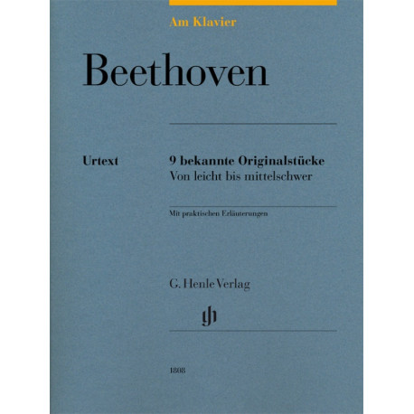 Ludwig van Beethoven Am Klavier - 9 bekannte Originalstücke