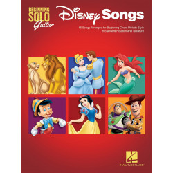 DISNEY Beginning Solo Guitar - Disney Songs tablatures