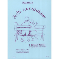 Robert Planel Suite Romantique Volume 1 - Sérénade Italienne