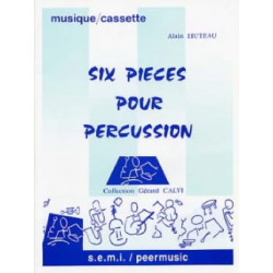 Alain Huteau 6 Pièces Pour Percussion