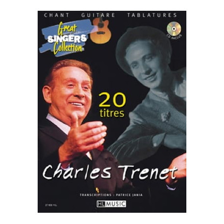 CHARLES TRENET 20 TITRES CHANT GUITARE