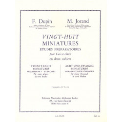 Dupin François / Jorand Marcel 28 Miniatures - Volume 1