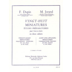 Dupin François / Jorand Marcel 28 Miniatures - Volume 2