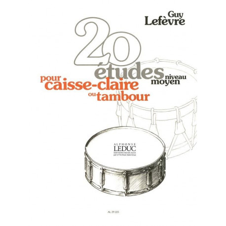 Guy Lefèvre 20 Etudes