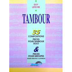 Guy Lefèvre Tambour - 35 Compositions