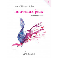 JOLLET NOUVEAUX JEUX RYTHMES & NOTES VOL. 3