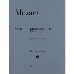 MOZART Sonate pour piano ut majeur KV 545
