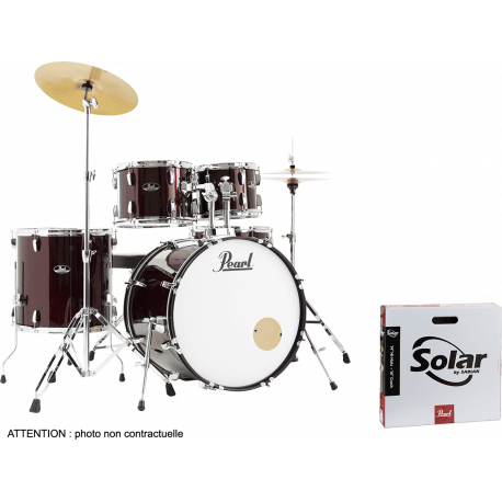 PEARL ROADSHOW 22" 5 FUTS RED WINE