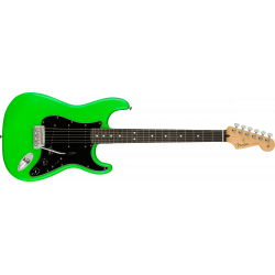 FENDER LIMITED PEDITION PLAYER STRATOCASTER EBONY FINGERBOARD NEON GREEN
