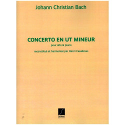 Johann Christian Bach Concerto en ut mineur