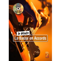 Bruno Tauzin Je débute la basse en accords Avec DVD (CD-MP3).