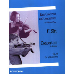 Hans Sitt Concertino op. 70 in A minor