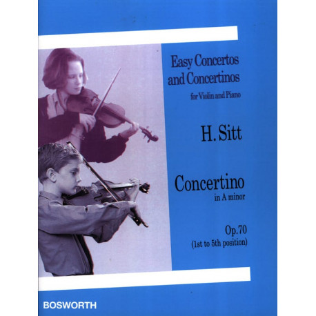 Hans Sitt Concertino op. 70 in A minor