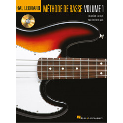 Méthode de basse - volume 1 hal leonard