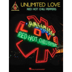 RED HOT CHILI PEPPERS UNLIMITED LOVE TAB