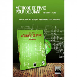 CLAUDE CESAIRE VOL1 MÉTHODE DE PIANO POUR DÉBUTANT (+CD)