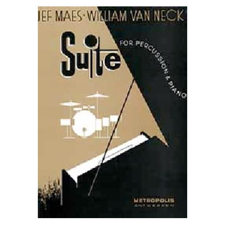 Jef Maes & William van Neck Suite for Percussion & Piano