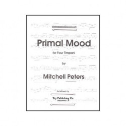 Peters-Primal Mood for Four Timpani-4T