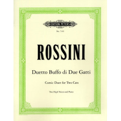 ROSSINI Duetto Buffo Di 2 Gatti