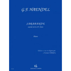 HAENDEL Sarabande Extraite de la 11ème Suite HWV 437