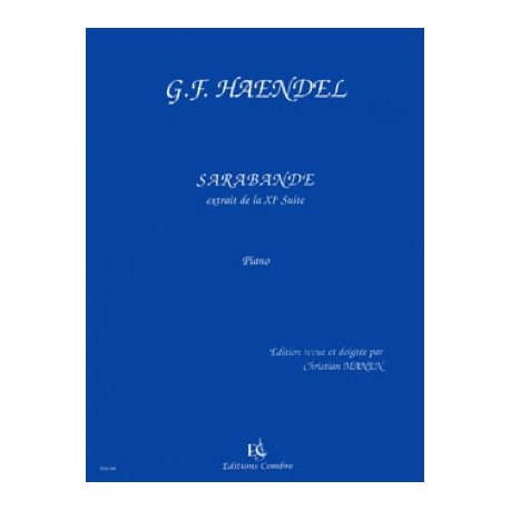 HAENDEL Sarabande Extraite de la 11ème Suite HWV 437