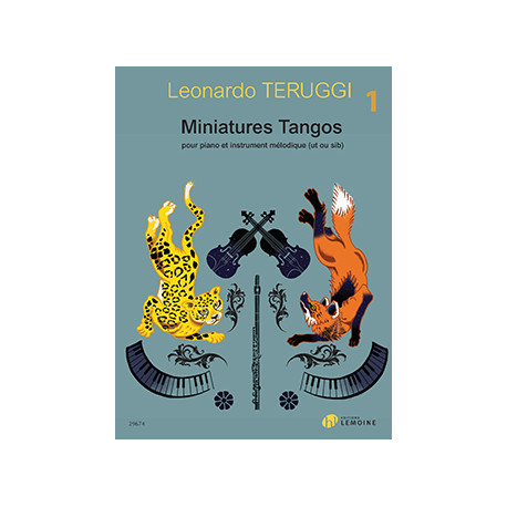 TERUGGI Leonardo Miniatures Tangos Vol.1