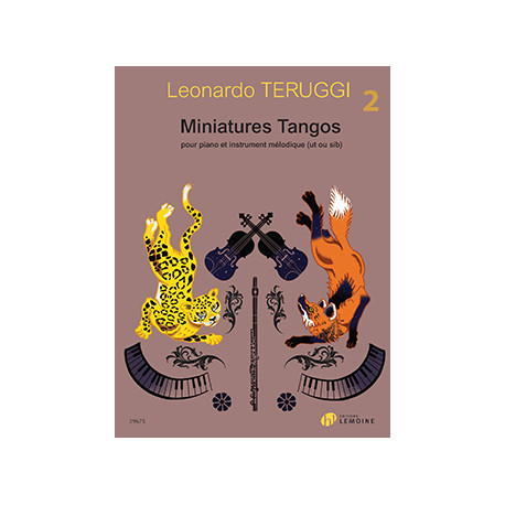 TERUGGI Leonardo Miniatures Tangos Vol.2