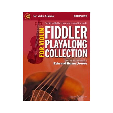 Jones Edward Huws The Fiddler Playalong Violon Collection 1