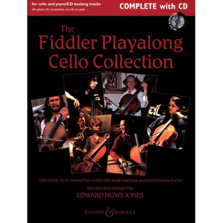 Jones Edward Huws The Fiddler Playalong Cello Collection